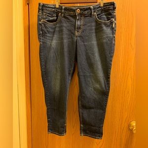 Silver jean’s Vigoss size 16  length 25  good condition